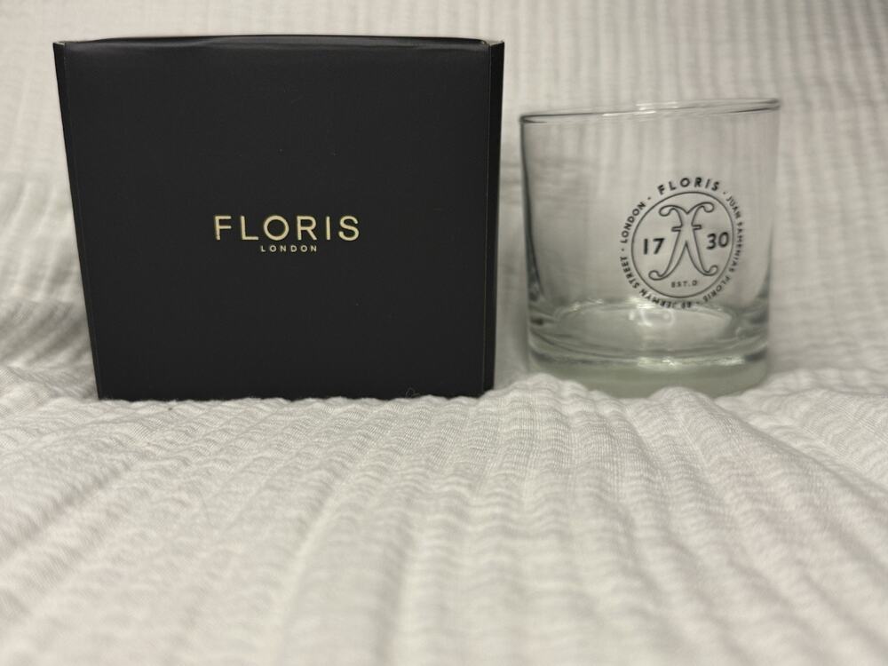 New FLORIS LONDON Rock, Candle, Old Fashioned, Or Lowball W/Cool Defect